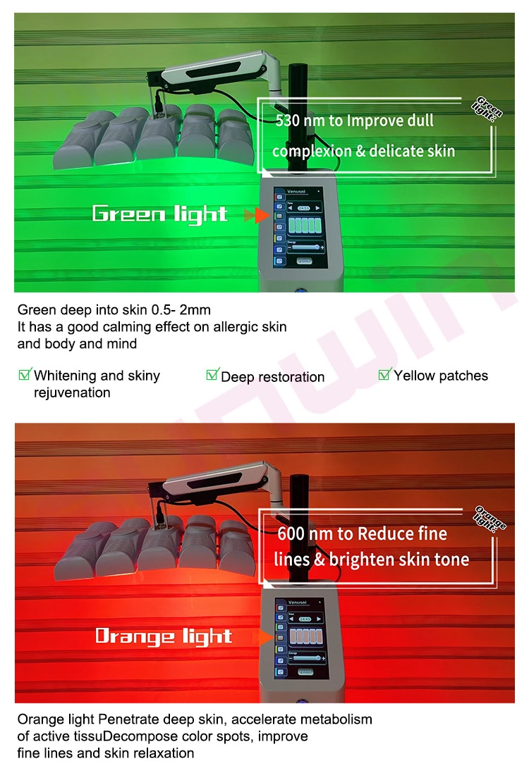 Pro 7-Color LED Phototherapy System SW-B005 | Sunwinbeauty