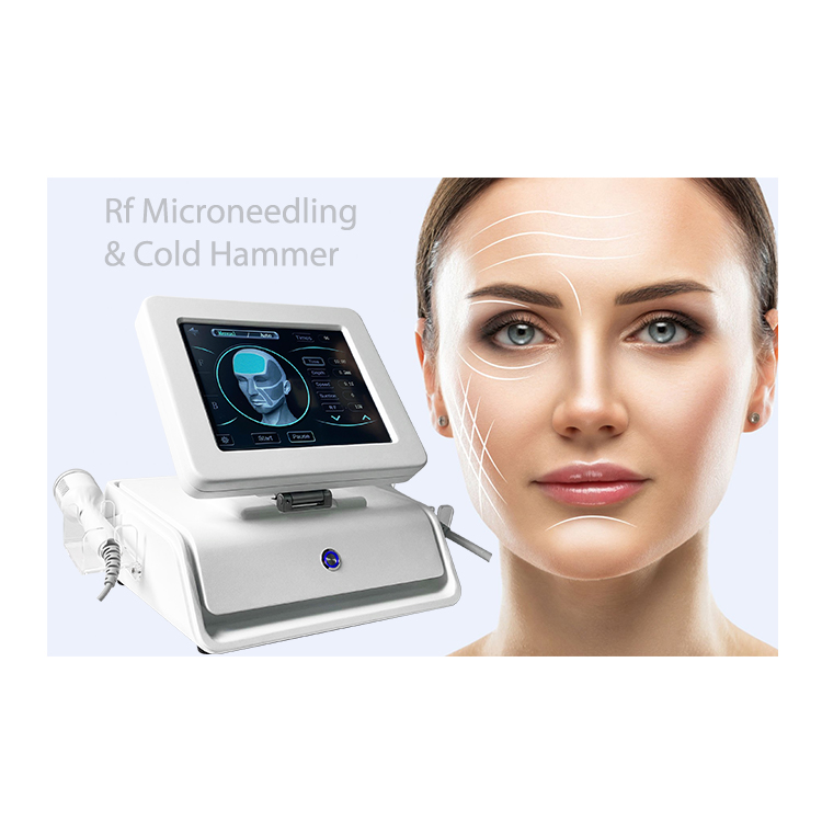 Funktioniert RF-Mikroneedling wirklich? Vorteile, Ergebnisse und Behandlungsablauf 3 RF-Mikroneedling-Behandlungsgerät mit Vorteilen für die Gesichtshautverjüngung und Hautstraffung (Illustration).
