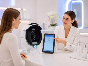 Comment les analyseurs de peau IA améliorent les consultations beauté et la conversion des clients